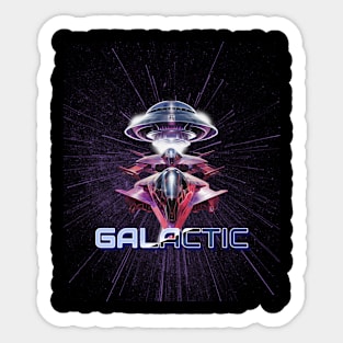 Galaxy Explorer Sticker